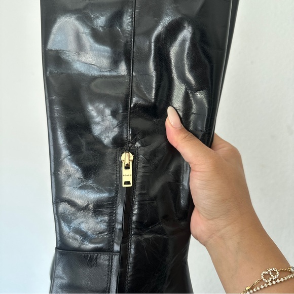 Coach RARE - Black Knee-High Women's Boots - Picture 3 of 7